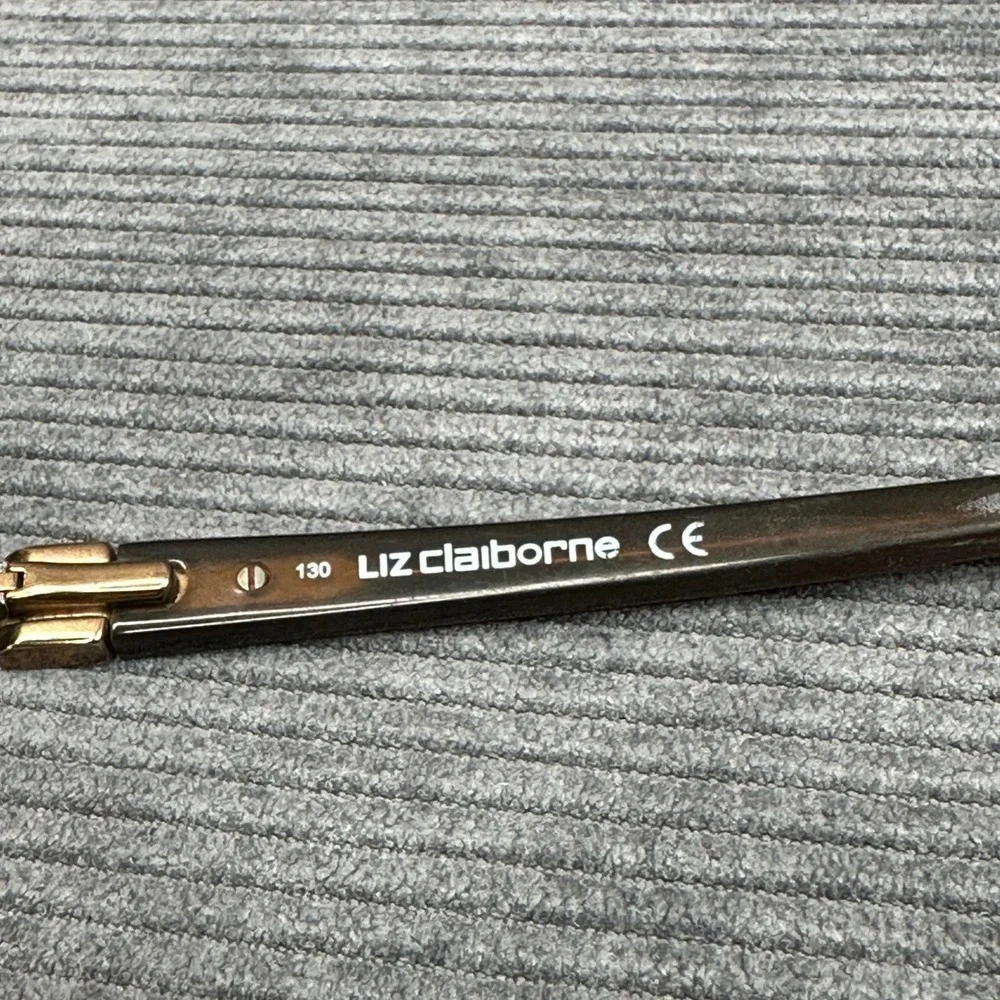 Liz Claiborne L393 0JKK‎ Brown Ombre Rectangular Y2k Eyeglasses Frames 130mm